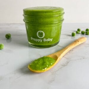 Peas + Oregano Baby Food