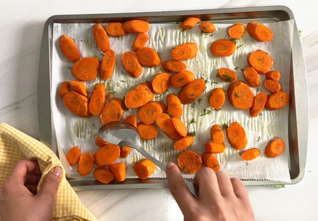 Roasted Carrot + Dill Baby Food Puree