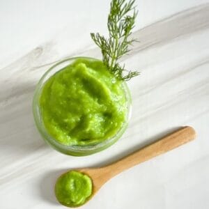 Cauliflower + Peas Baby Food