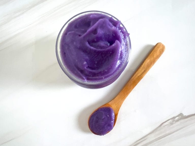 Okinawan Sweet Potato Baby Food