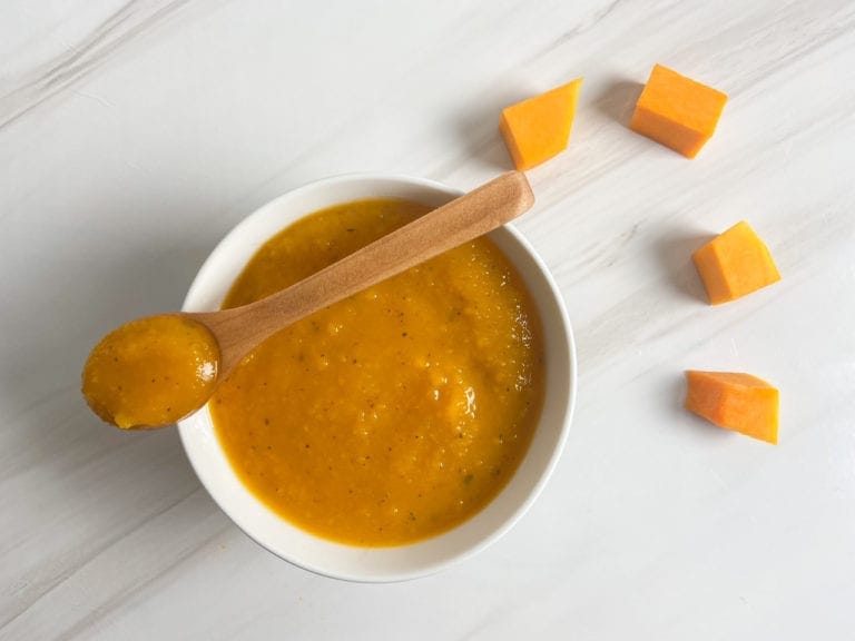 Butternut Squash + Sage Baby Food