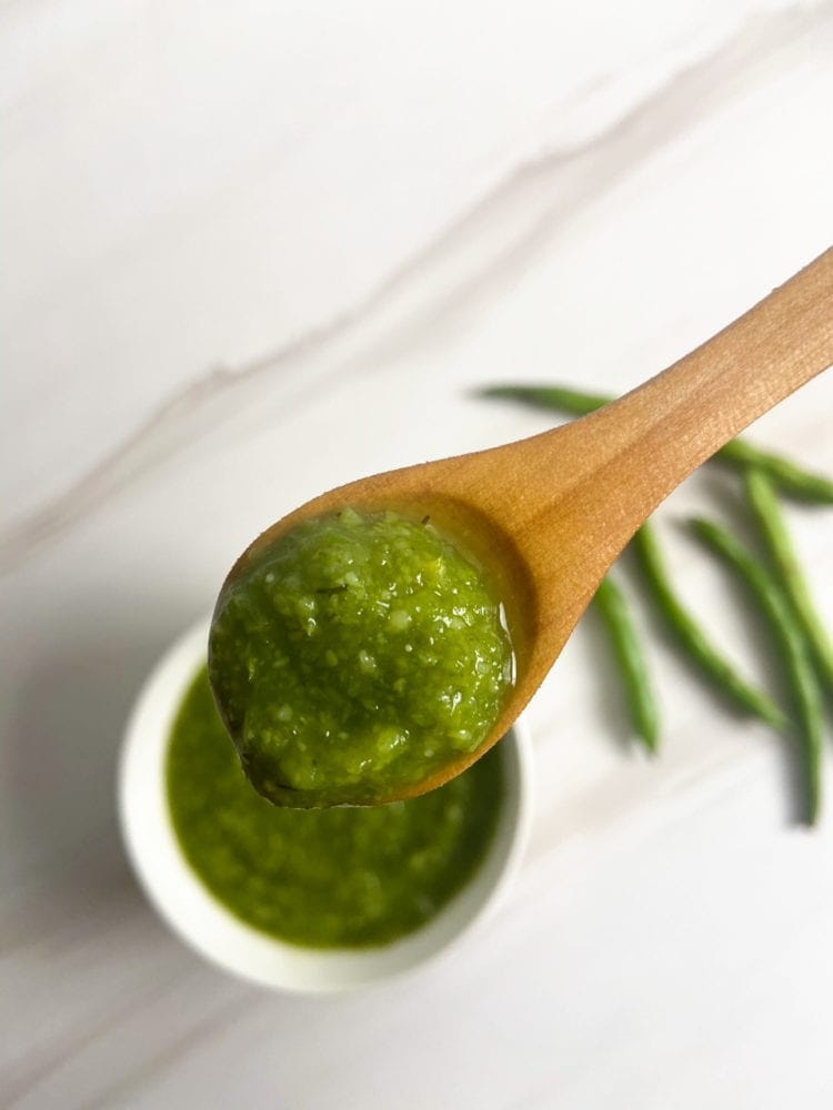 Green Bean + Dill Baby Food Puree Raising Veggie Lovers