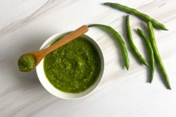 Green Bean + Dill Baby Food Puree