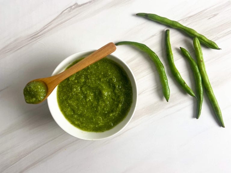 Green Bean + Dill Baby Food Puree