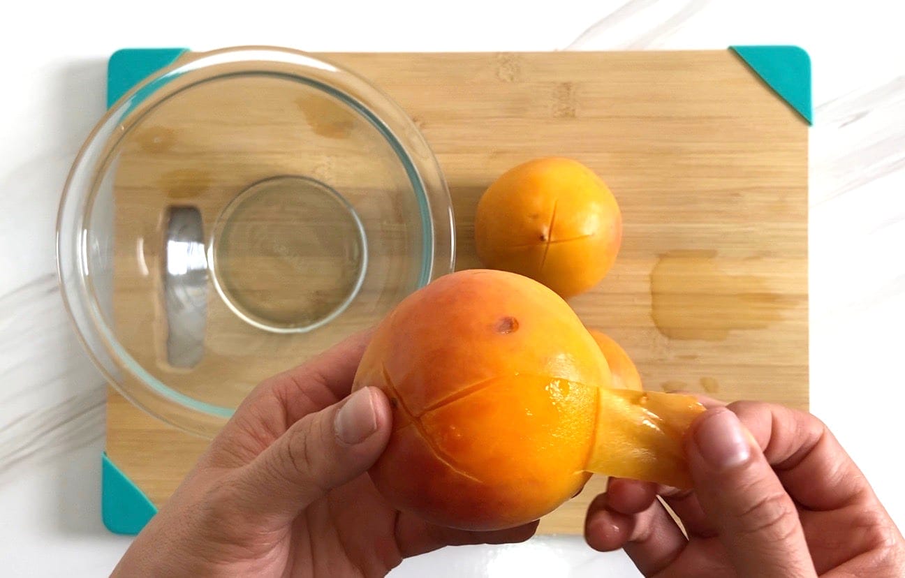 Peach + Allspice Baby Food Puree Raising Veggie Lovers