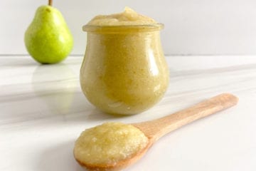 Pear + Ginger Baby Food