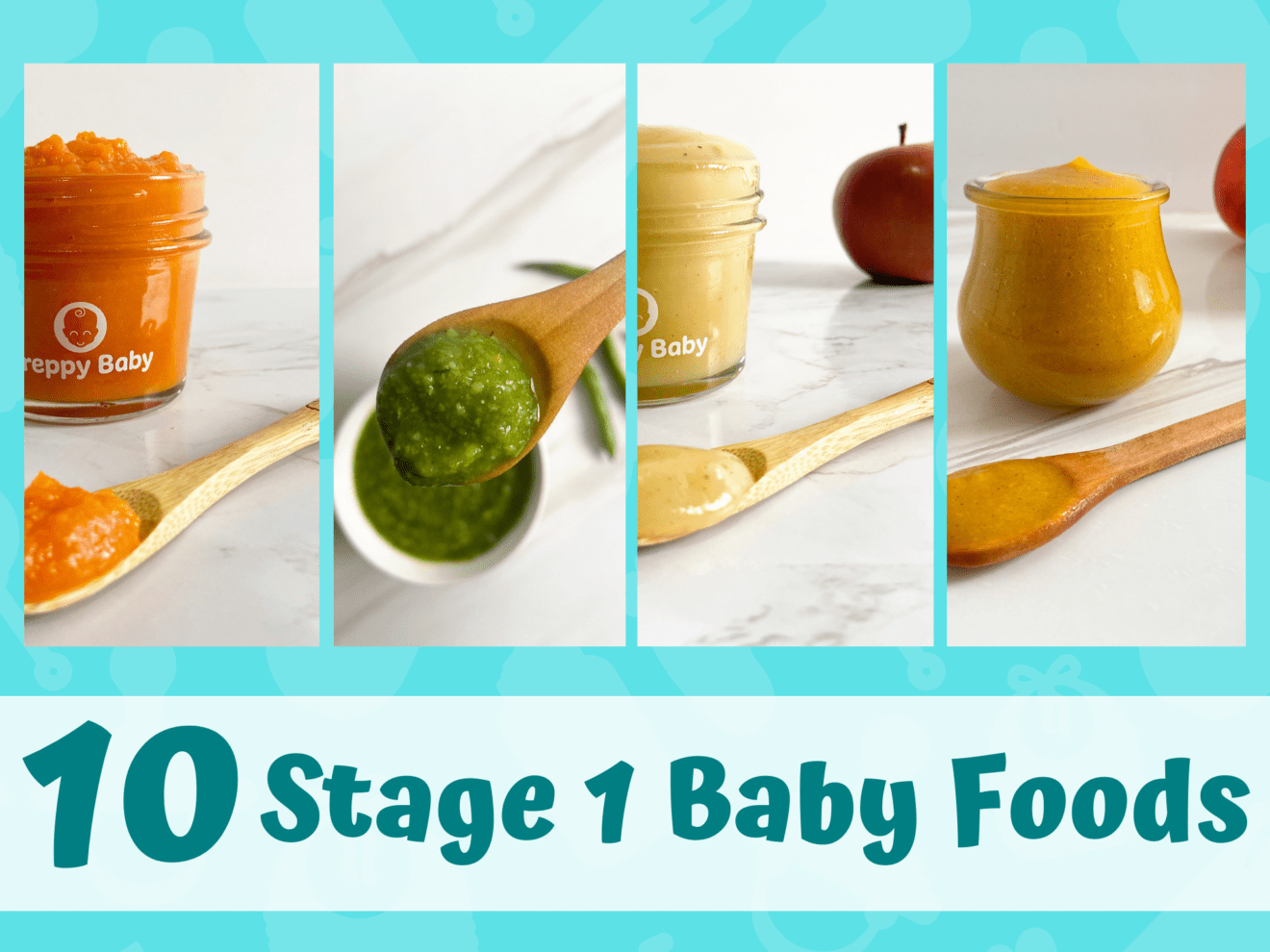 10 Easy, Healthy & Tasty Stage 1 Baby Food Recipes - Raising Veggie Lovers