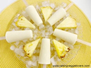 Piña Colada Popsicles