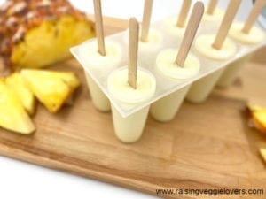 Piña Colada Popsicles