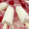Raspberry & Cream Popsicle