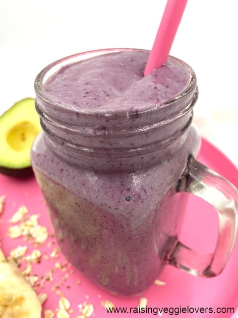 Berry, Banana & Avocado Smoothie