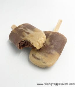 Peanut Butter Chocolate Fudgesicles