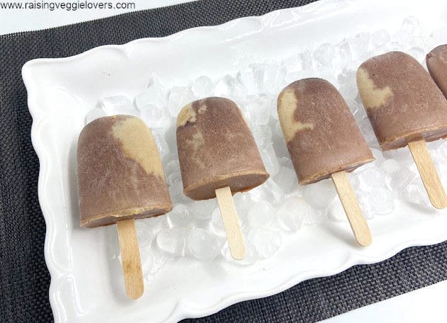 Peanut Butter Chocolate Fudgesicles