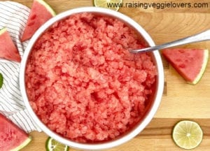 Watermelon Granita.