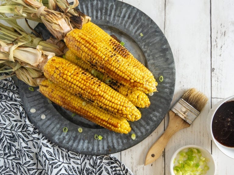 teriyaki glazed corn