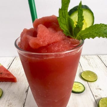 watermelon cucumber smoothie