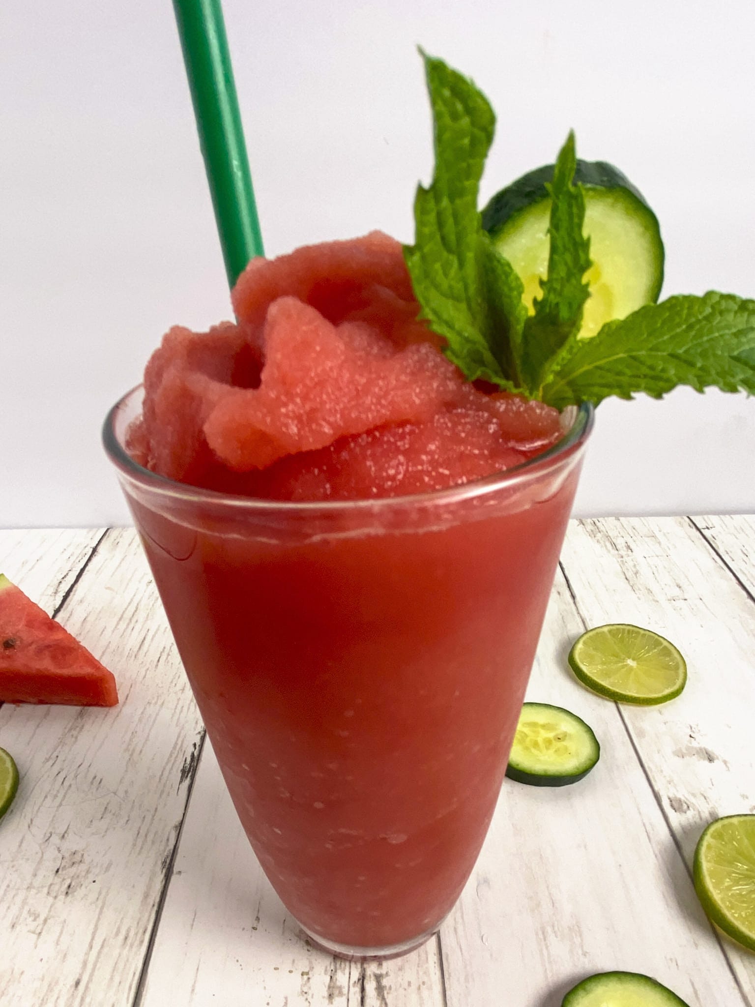 watermelon cucumber smoothie