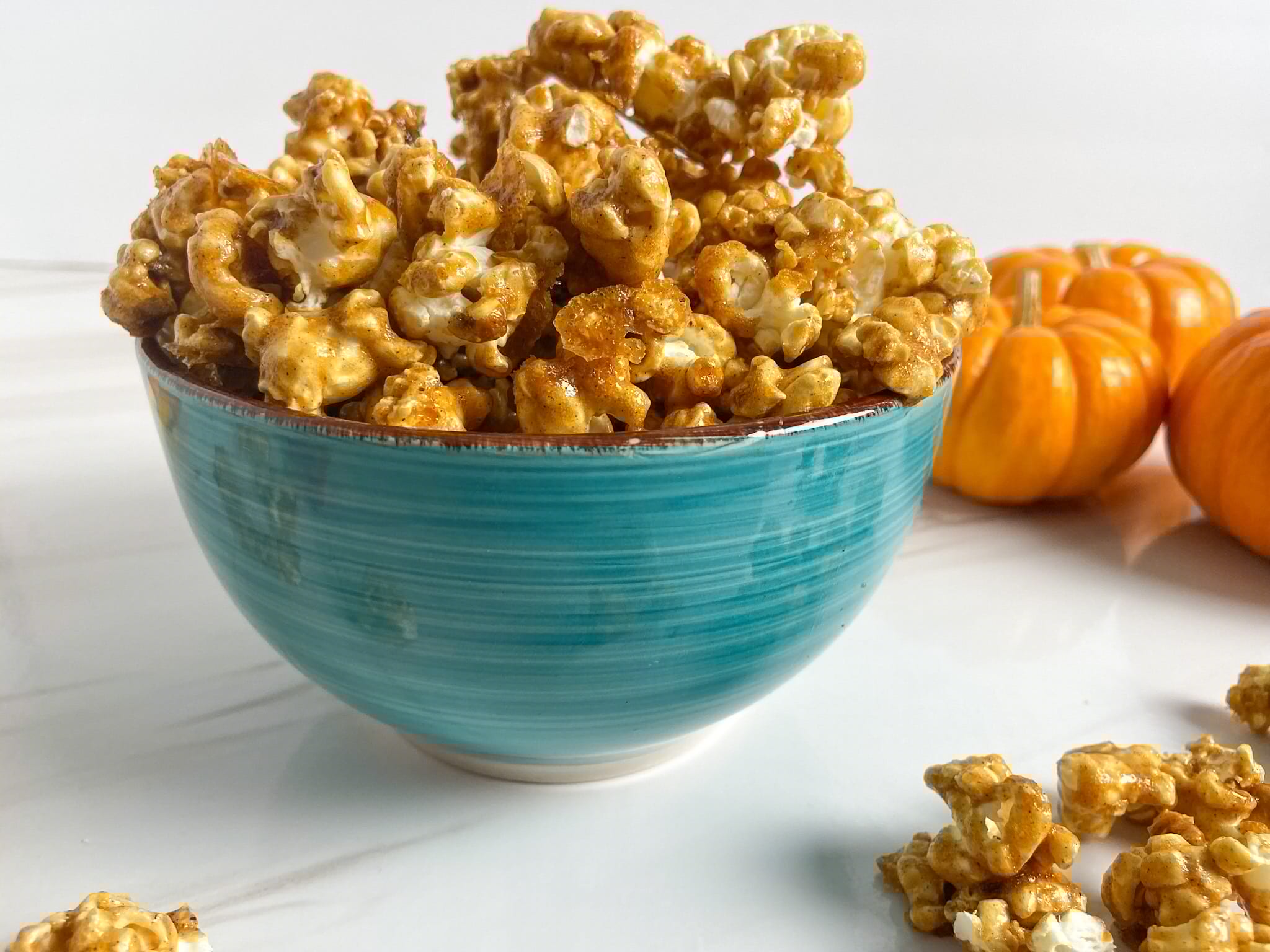 Pumpkin Spice Caramel Corn