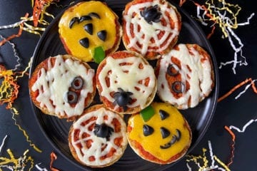 Spooky Pizzas