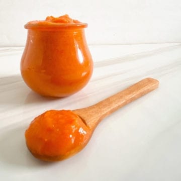 Red Pepper + Sweet Potato Baby Food