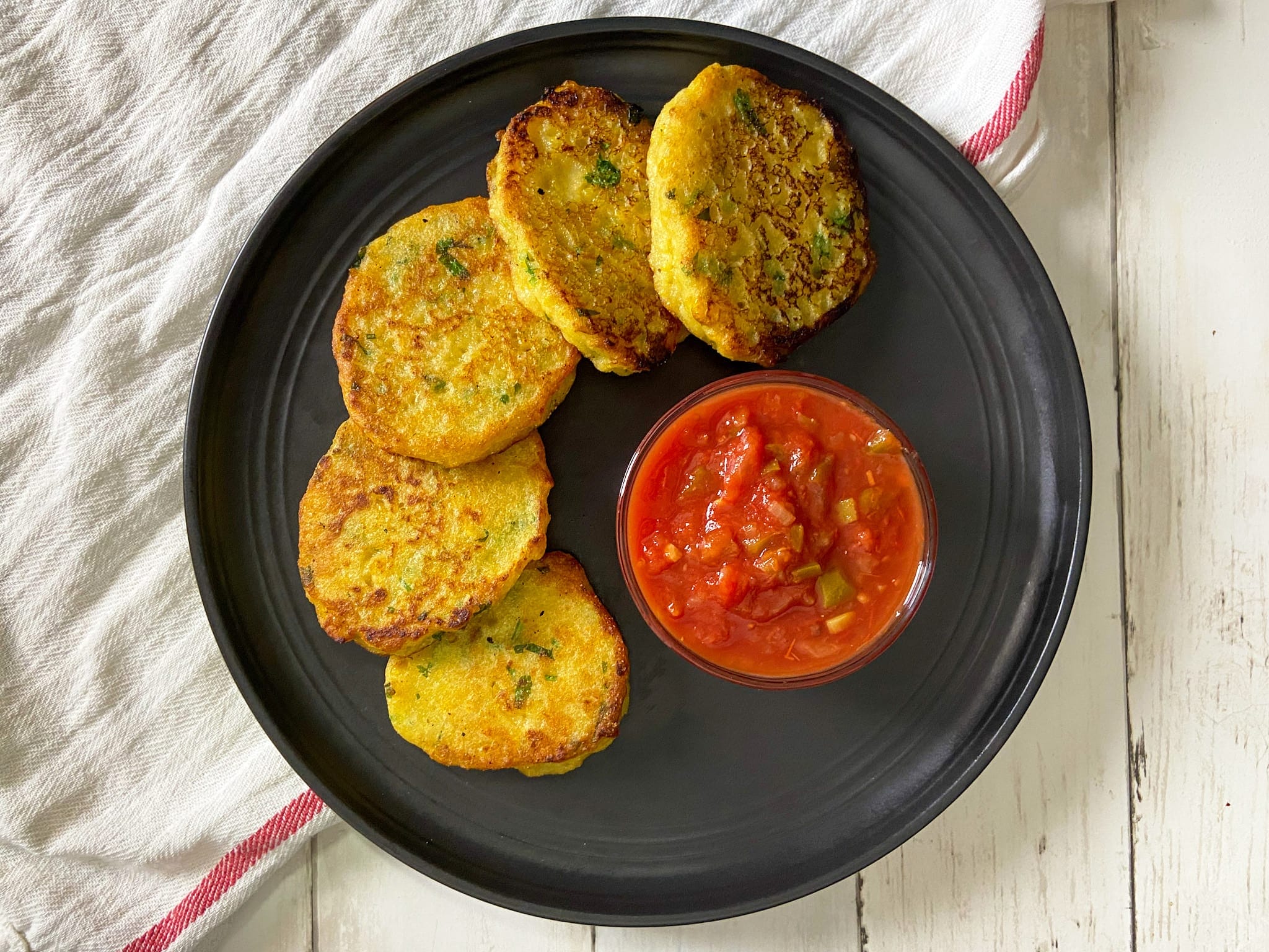 Vegan Sweet Corn Fritters