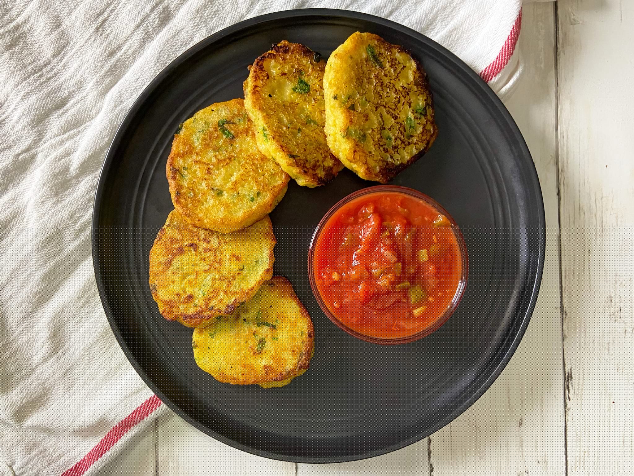 Vegan Sweet Corn Fritters