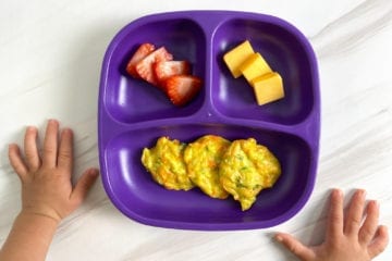 Toddler Zucchini Carrot Fritters