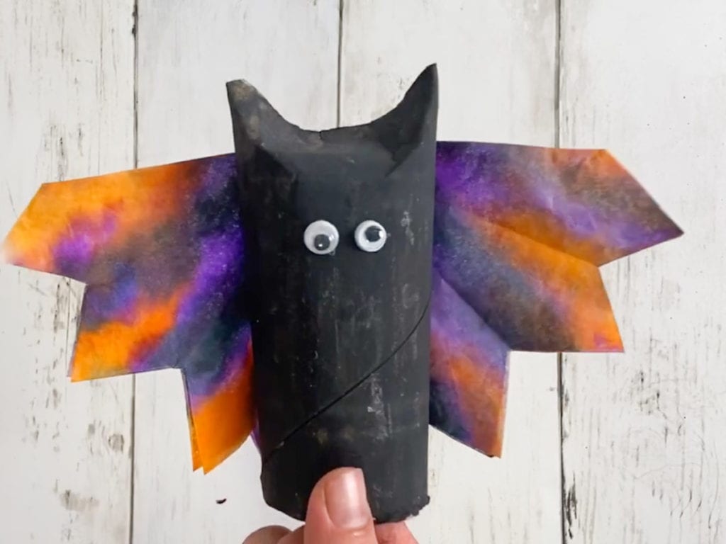Halloween Bat craft.