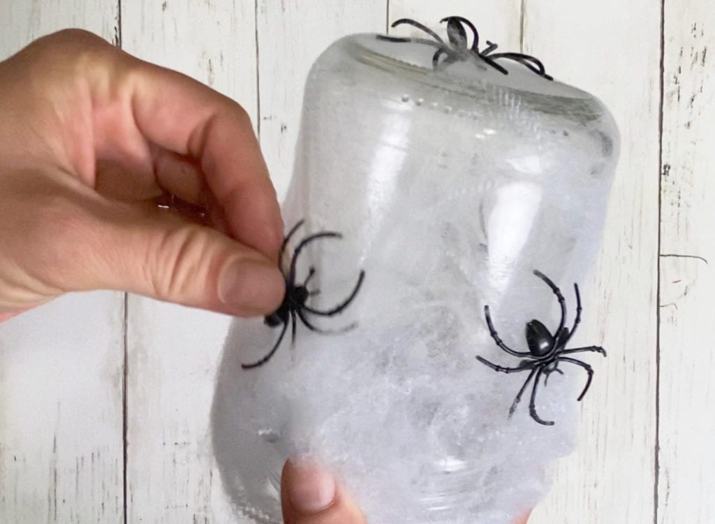 Spider Web Halloween Lantern