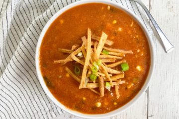 Vegan Tortilla Soup