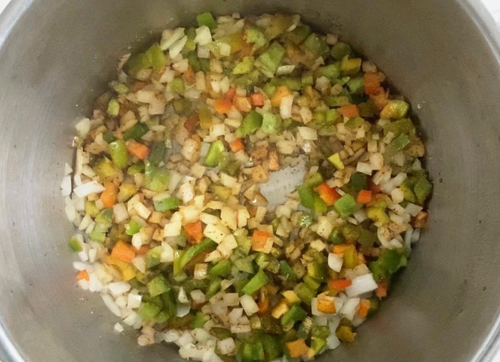 Making Vegan Tortilla Soup