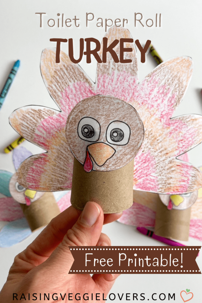 Turkey Toilet Paper Roll Craft Pin