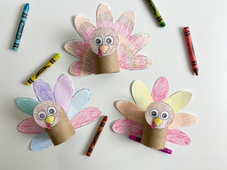 Turkey Toilet Paper Roll Craft