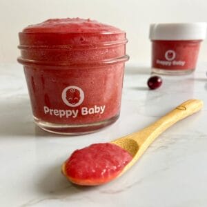 Cranberry, Apple + Banana Baby Food