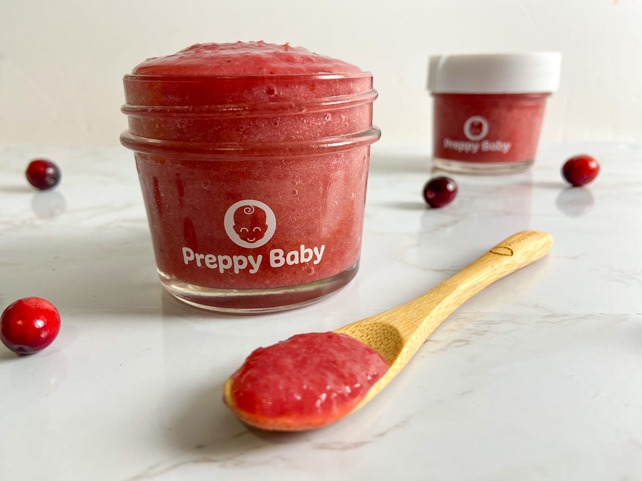 Cranberry, Apple + Banana Baby Food