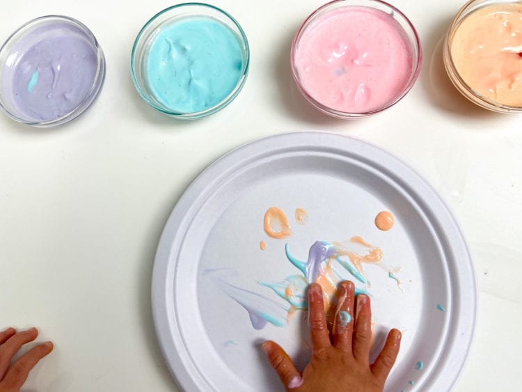 Fun with Edible Paint - Raising Veggie Lovers