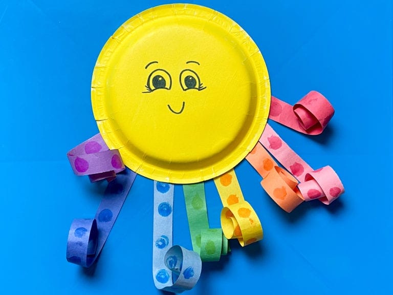 Paper Plate Octopus Craft