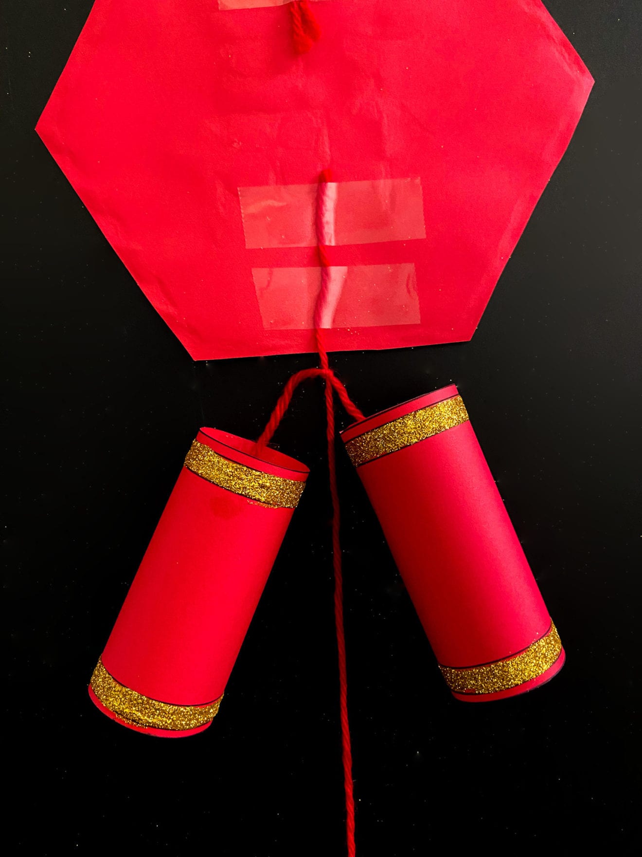 chinese new year firecrackers craft