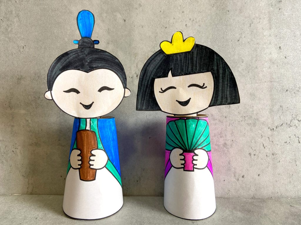 DIY Hinamatsuri Dolls