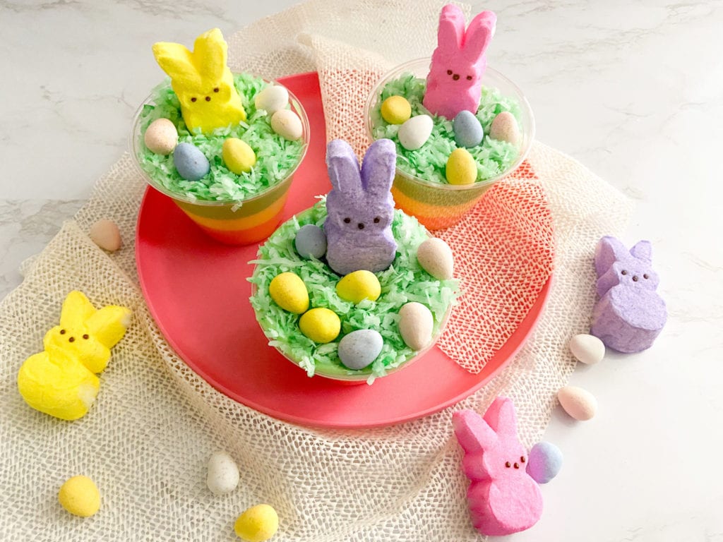 Cute and Easy Easter Pudding Cups