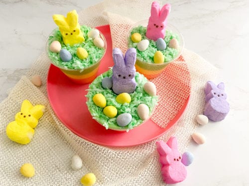 Cute and Easy Easter Pudding Cups - Raising Veggie Lovers