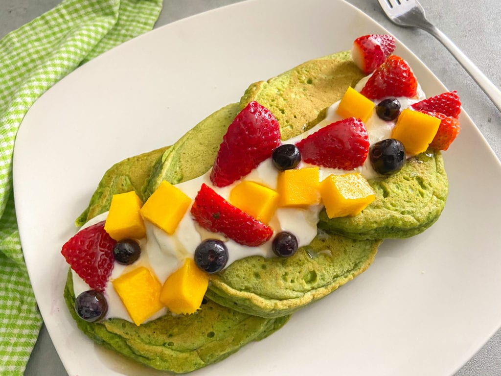 Healthy Green Pancakes
