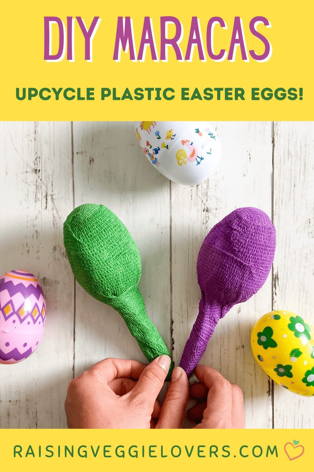 Easy Diy Easter Egg Maracas Raising Veggie Lovers