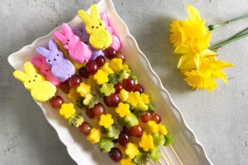 Easy Easter Fruit Skewers for Kids