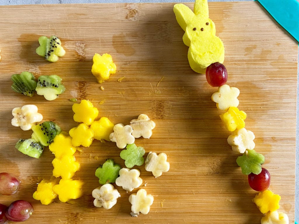 Easy Easter Fruit Skewers for Kids