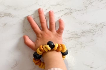 cereal jewelry for babies and toddlers