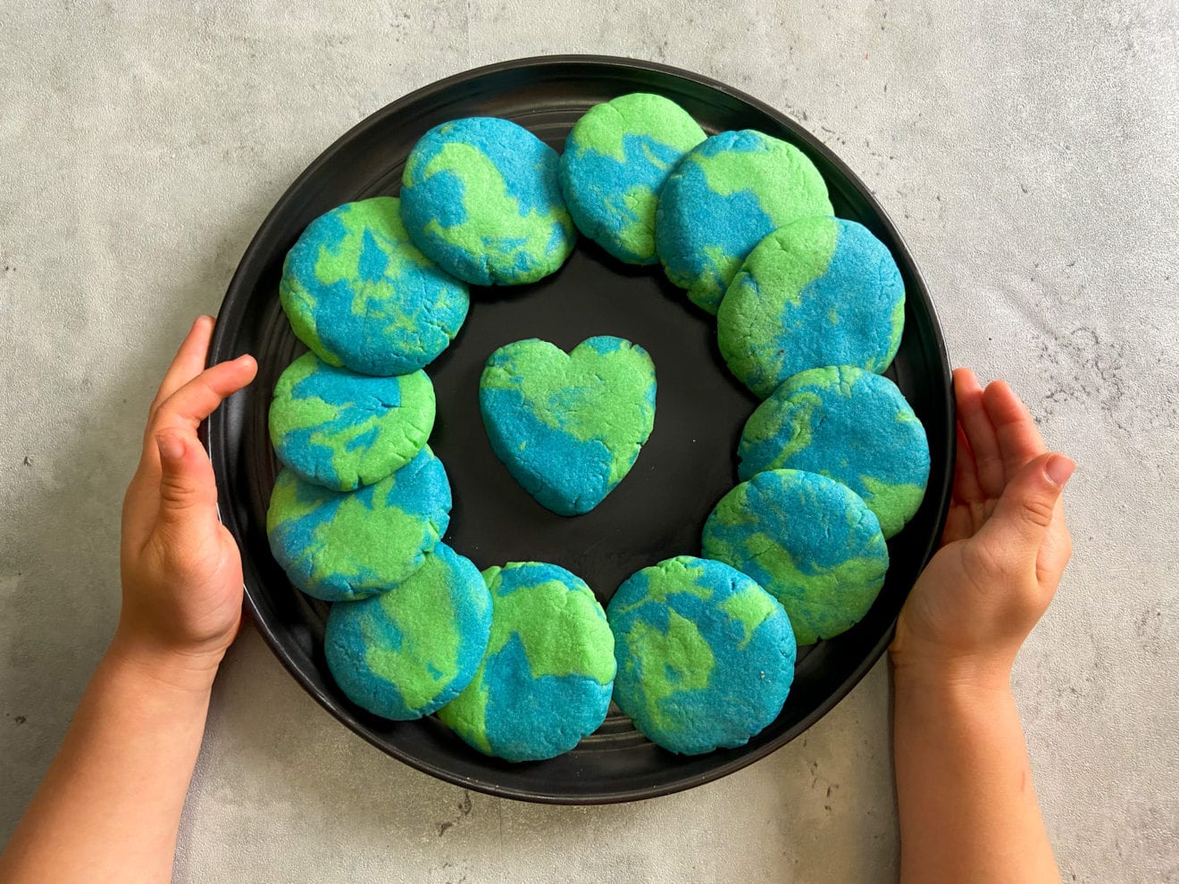 Fun and Easy Earth Cookies for Earth Day Raising Veggie Lovers
