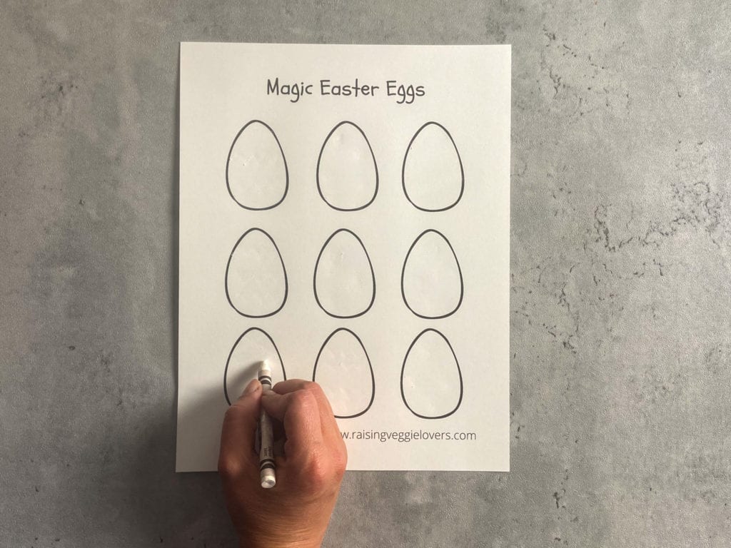 Magic Easter Eggs Coloring Activity for Kids