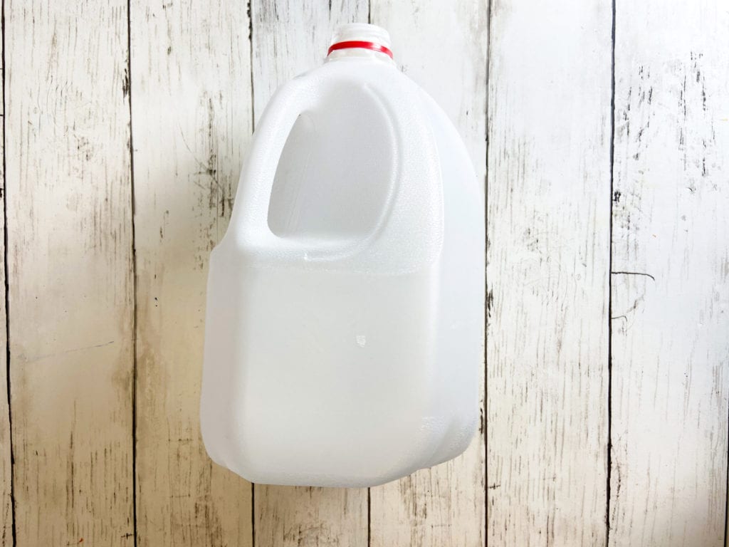 self watering milk jug planter