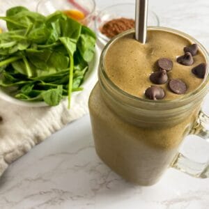 healthy chocolate smoothie